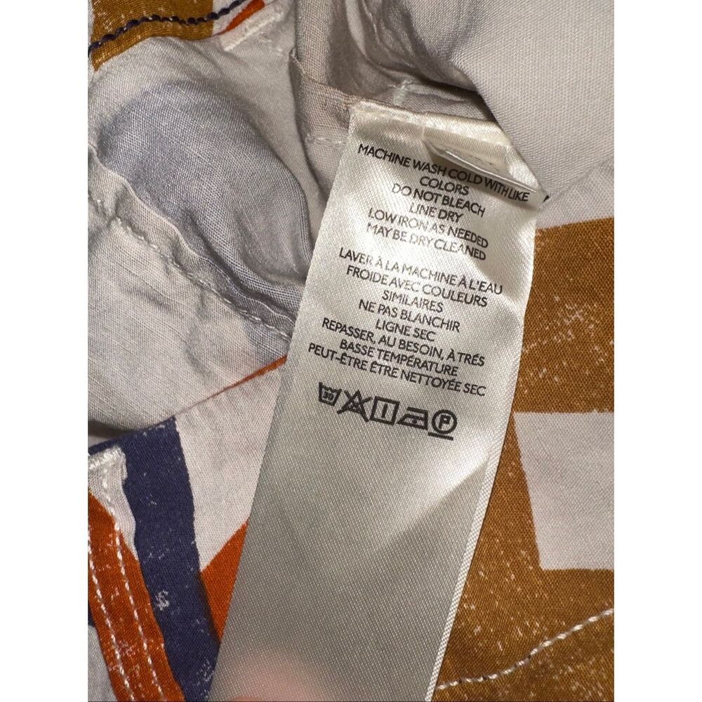 Anthologie Maeve Colette 28 Tall Alphabet Print NWT Wide Leg Pants Teacher Style - Picture 8 of 10